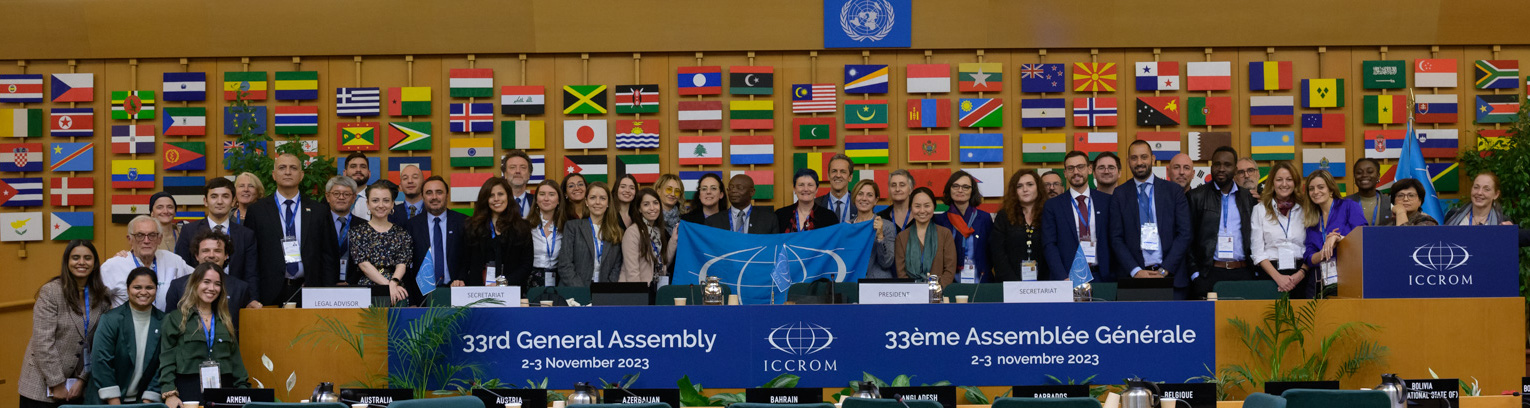 A successful 33rd General Assembly, marking the beginning of a promising new chapter for ICCROM