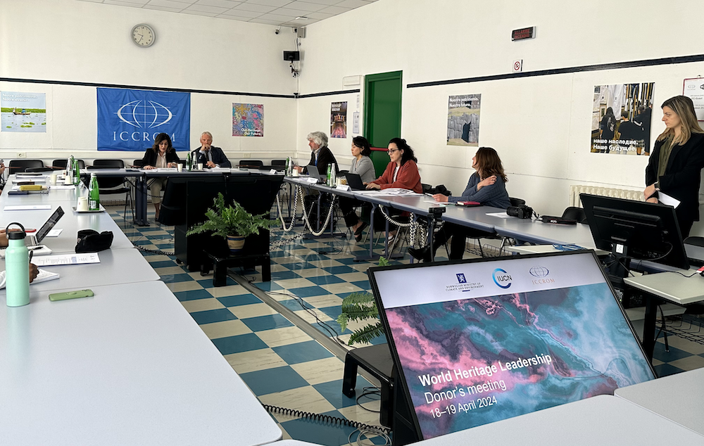 2024 Annual World Heritage Leadership Donor Group meets to strengthen collaboration on capacity building - towards improving heritage management globally