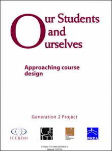 Our Students and Ourselves, Approaching Course Design