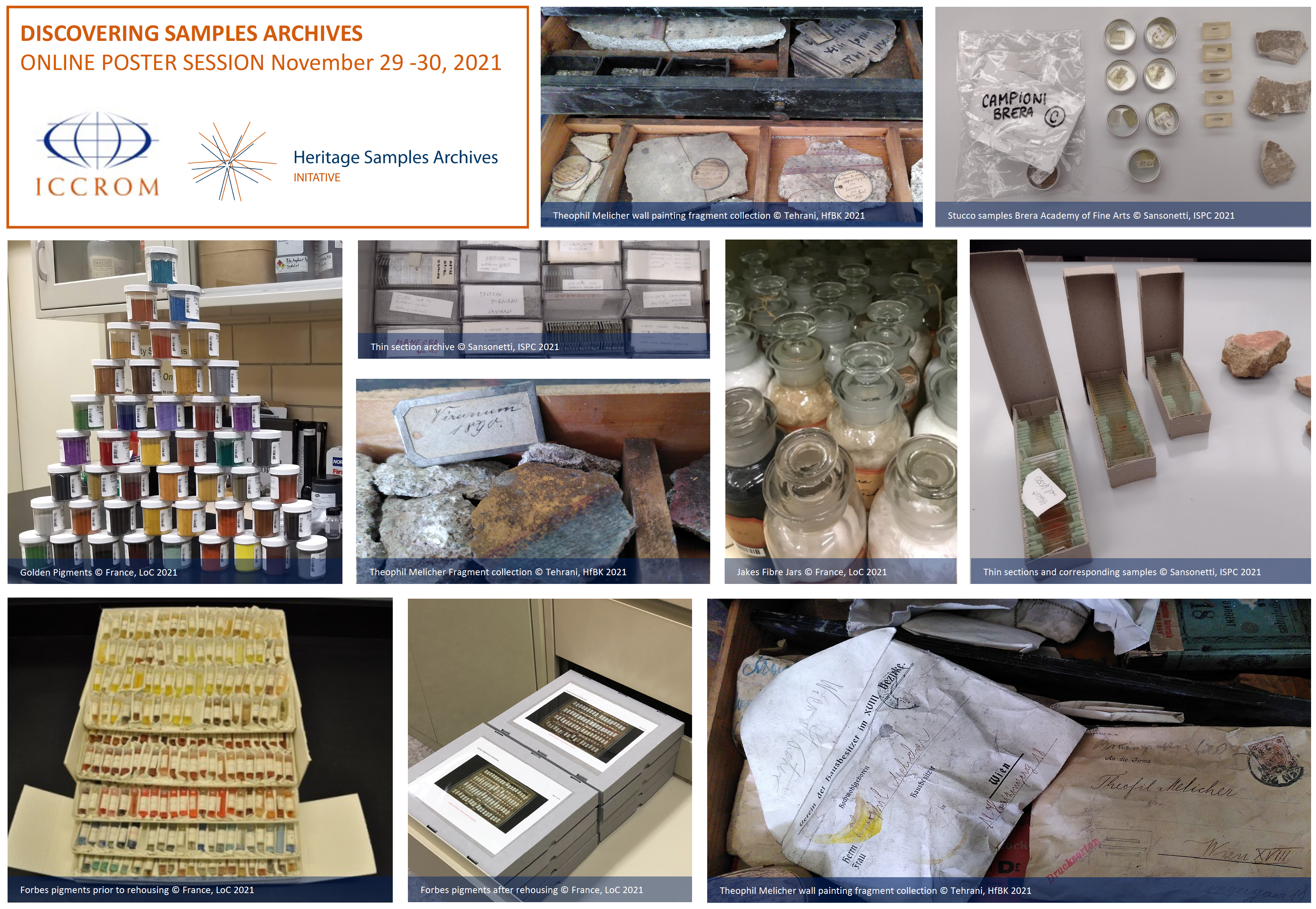 Call for Posters - Discovering Samples Archives