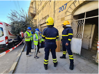 Final simulation held in cooperation with the Civil Defense Department of Jordan, As-Salt, Jordan.