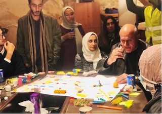 The local community at As-Salt playing the inSIGHT game, As-Salt, Jordan