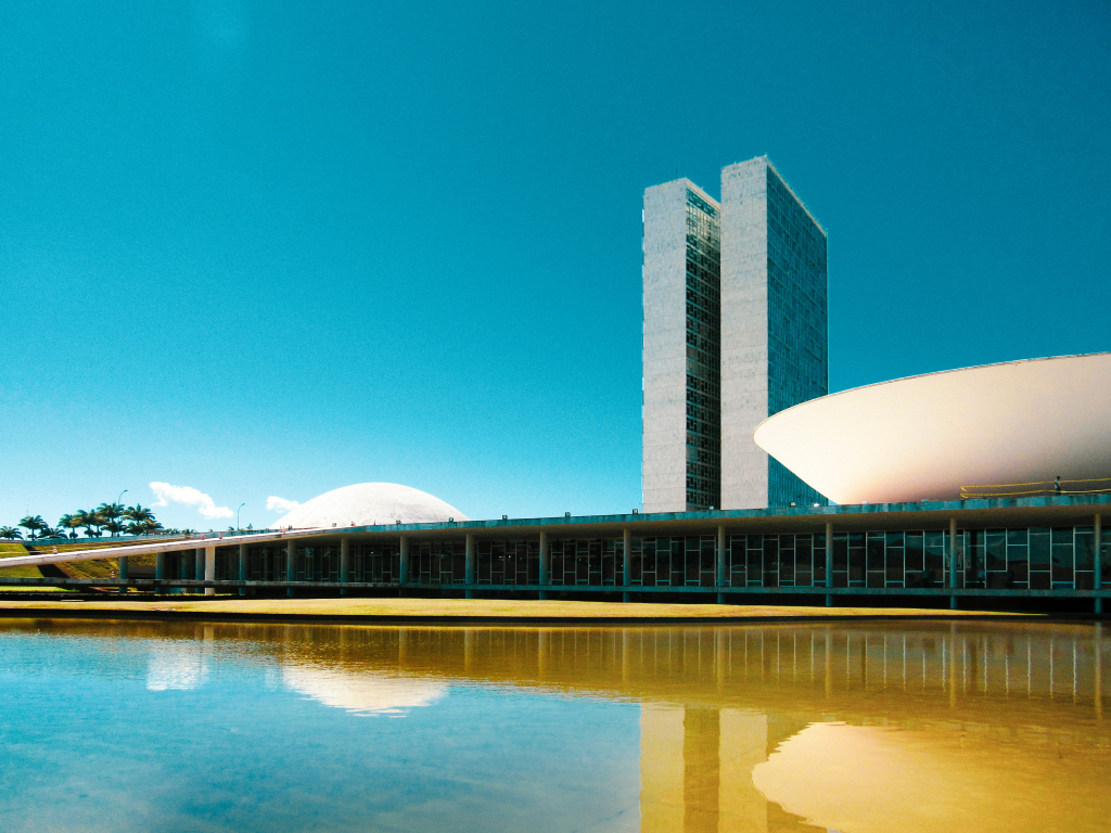 Praça dos Três Poderes Congresso Nacional Brasília 