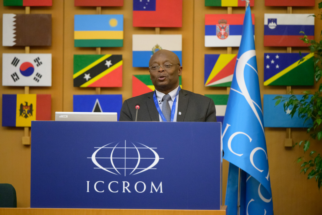 ICCROM Director-General Dr Webber Ndoro