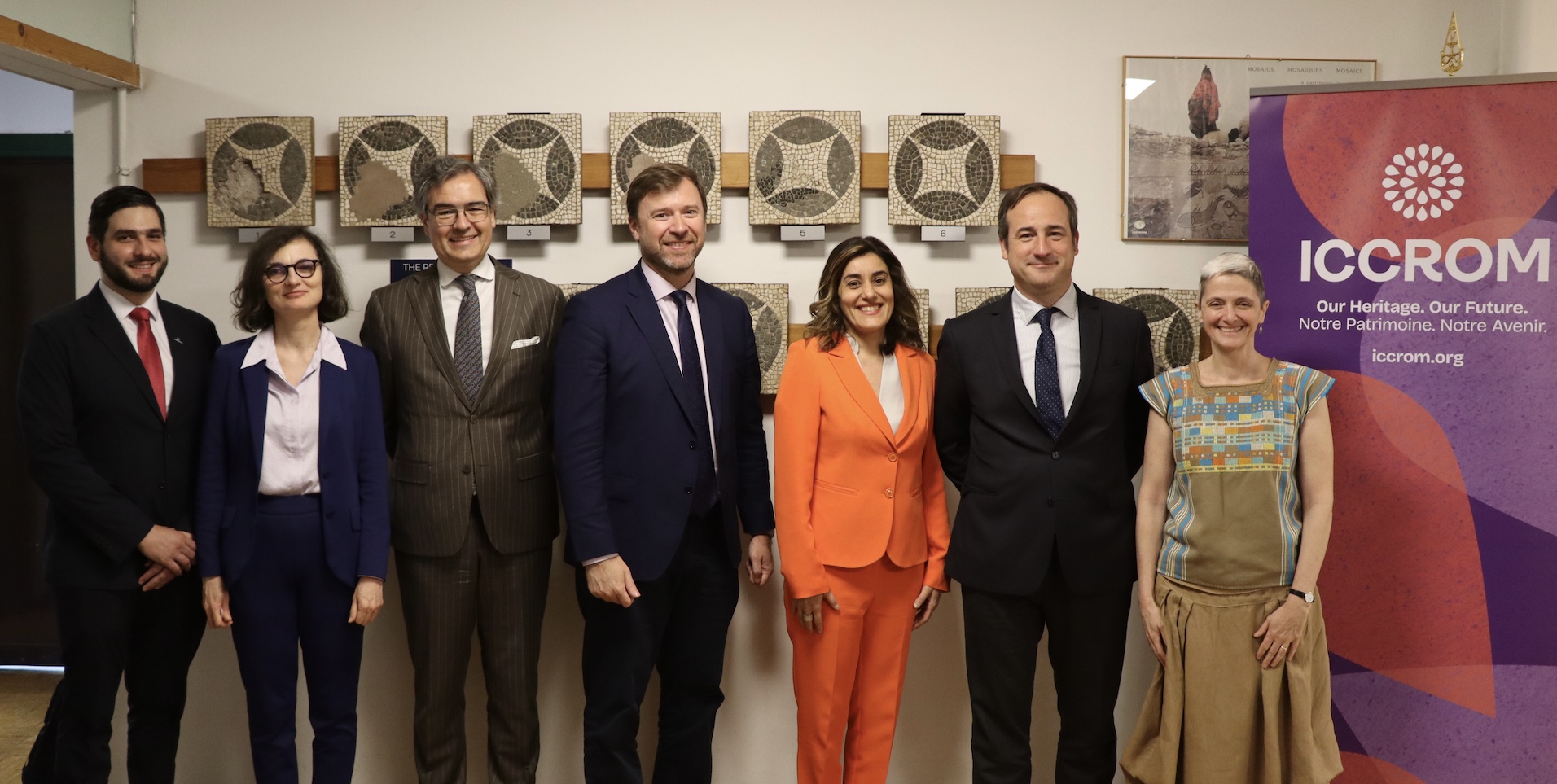 Visit from the Government of Spain  ICCROM HQ