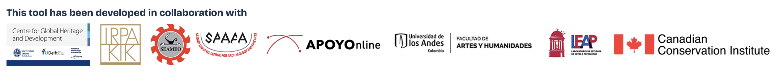 Self-assessment Tool partners