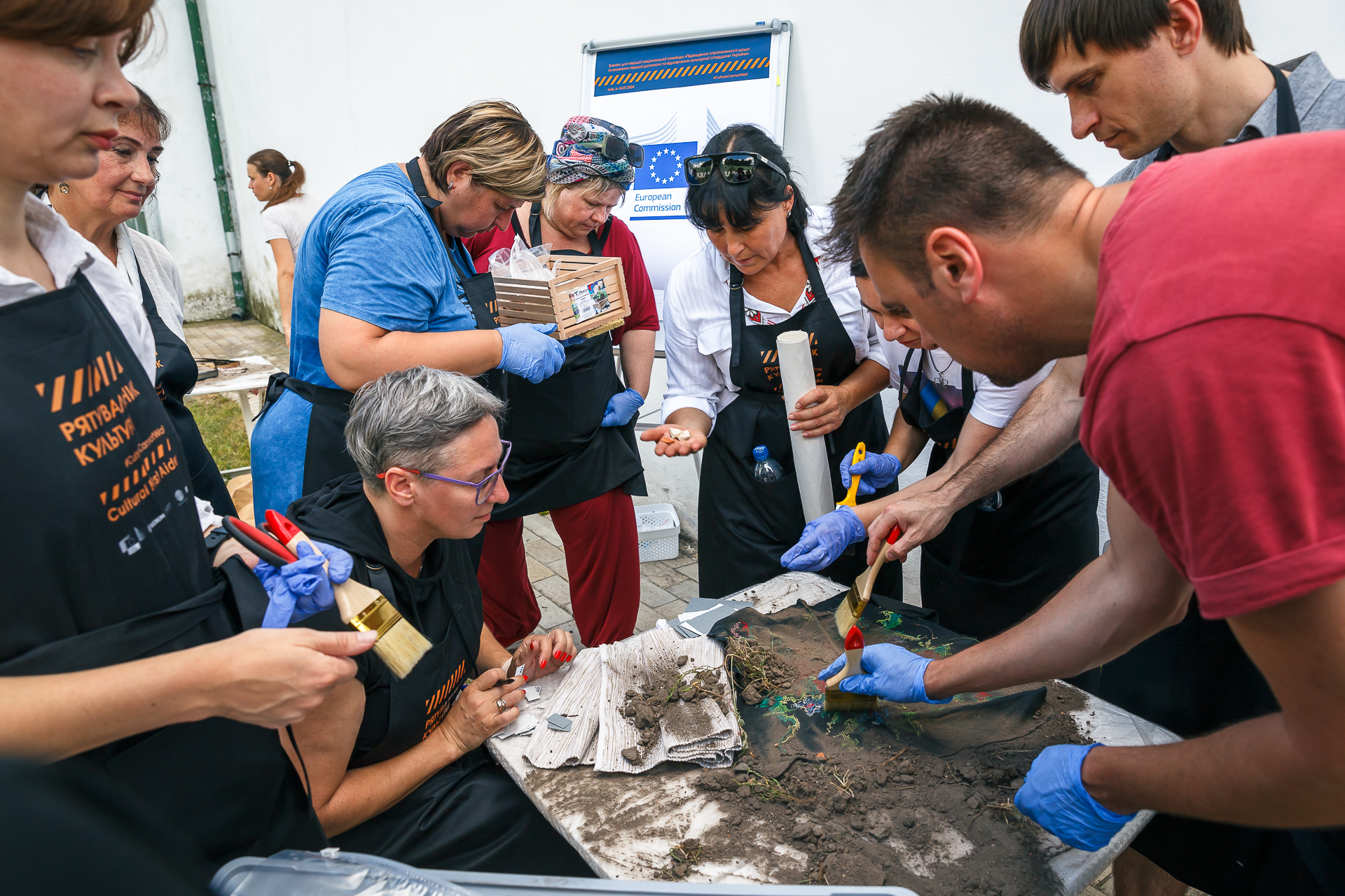Ukraine gets its first National Team of Cultural First Aiders to support Cultural Recovery 