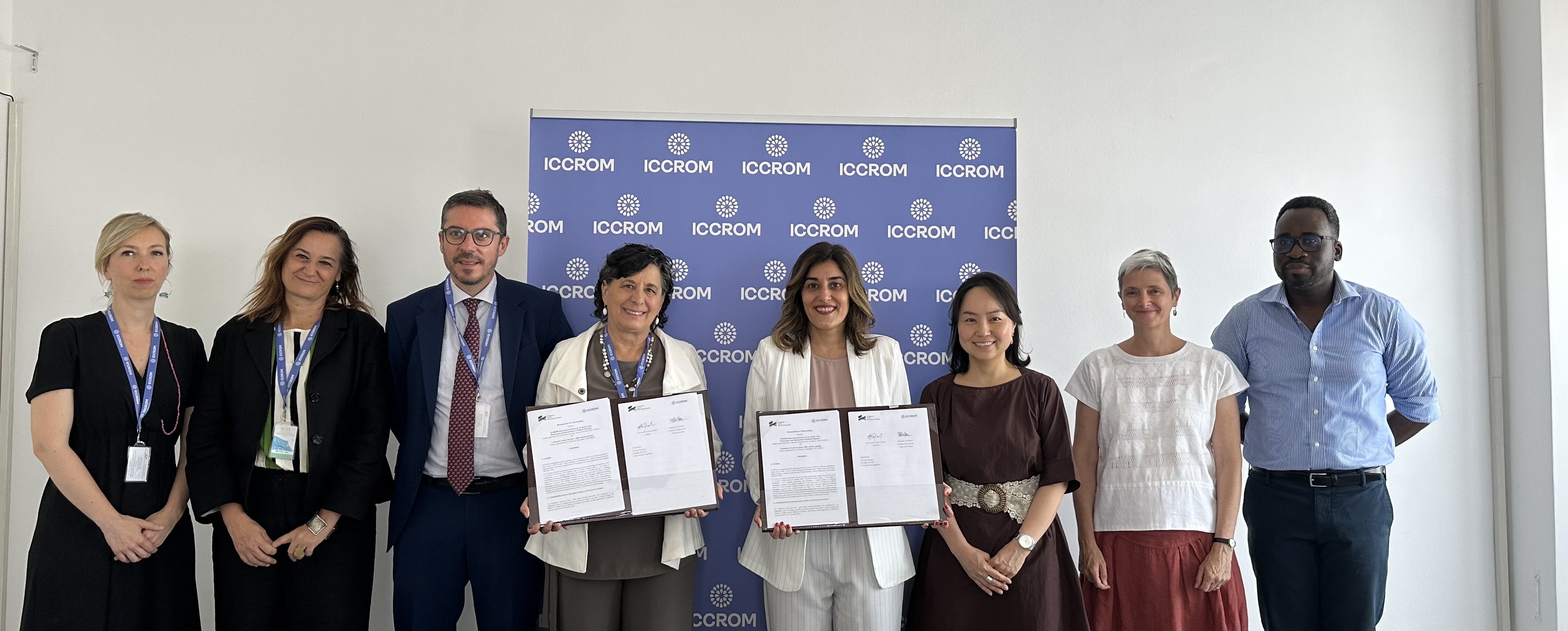 ICCROM & FSBAC MoU 2024
