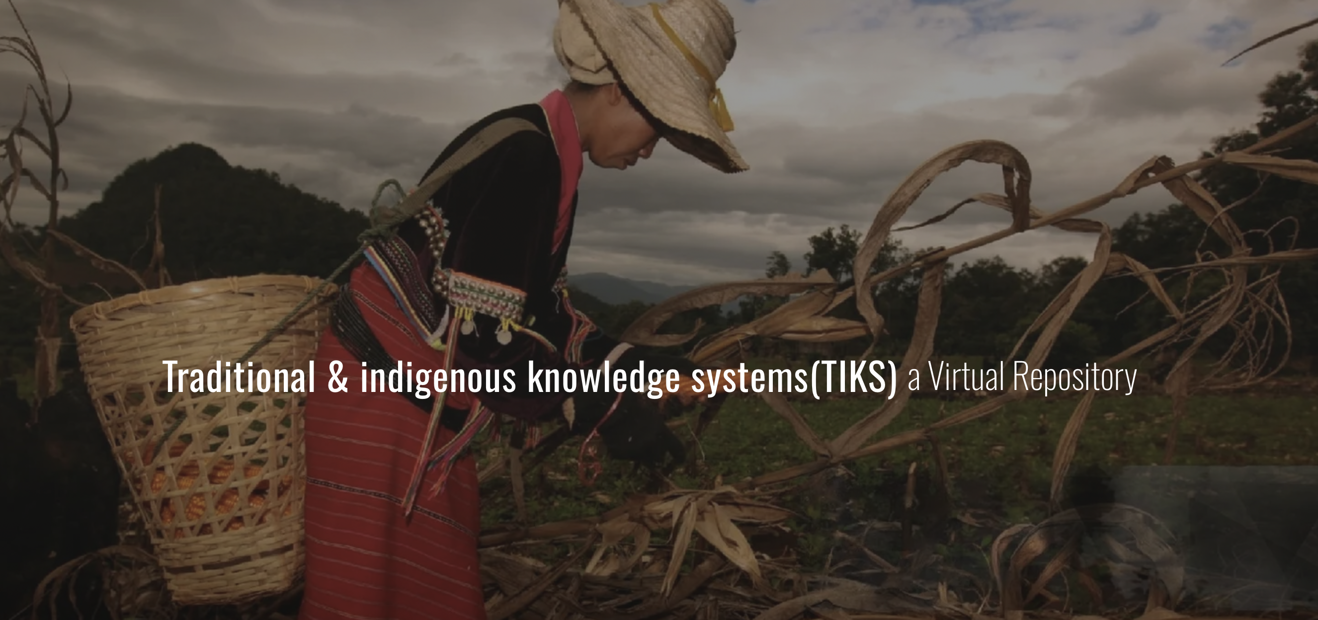 Welcome to a new platform: Embracing Indigenous and Traditional Knowledge in Disaster Risk Reduction