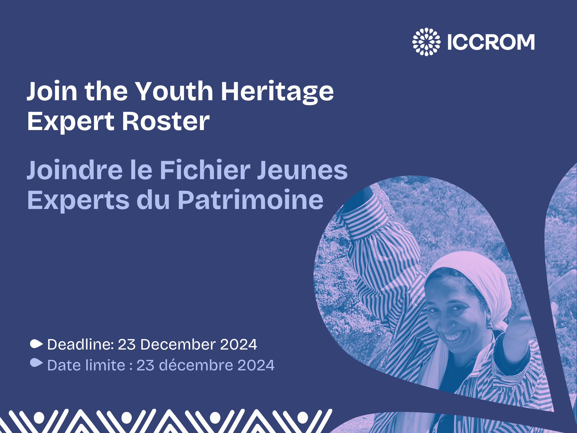 Call for Applications to Join ICCROM’s African Youth Heritage Expert Roster