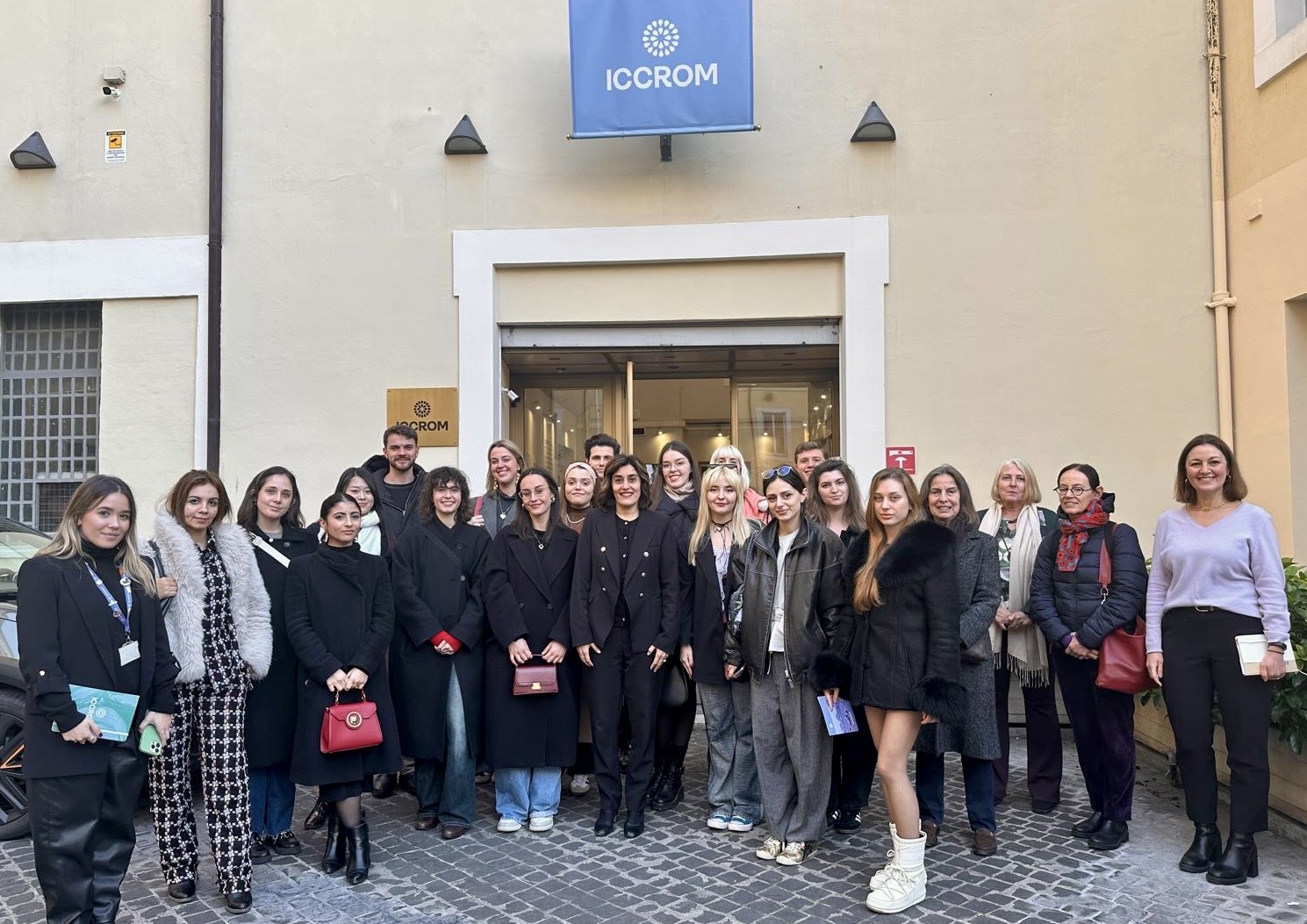 Visit from Cultural Diplomacy Master’s students ICCROM