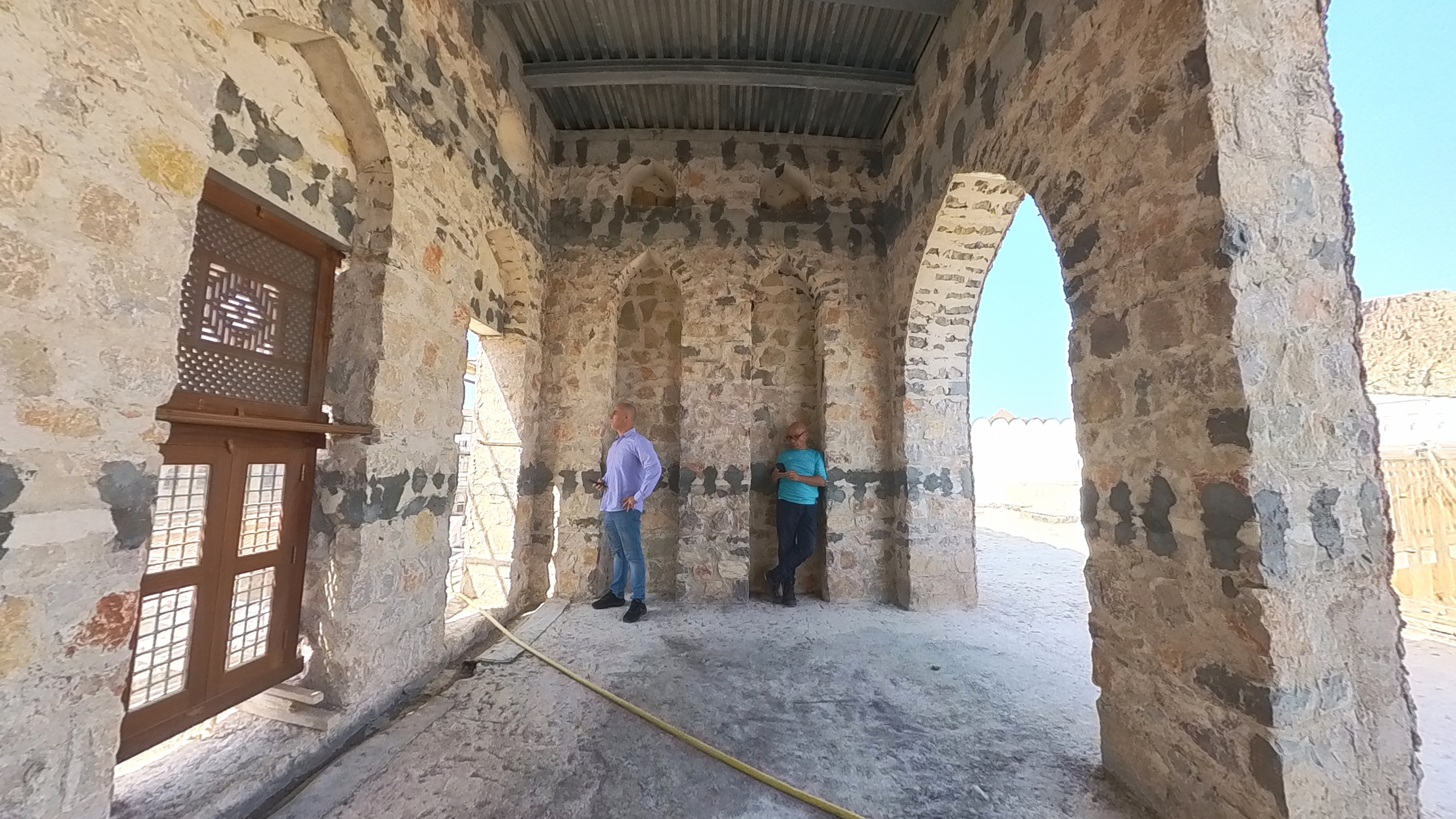 BSN, Second floor, rebuilding of missing historical parts, traditional materials following historical images