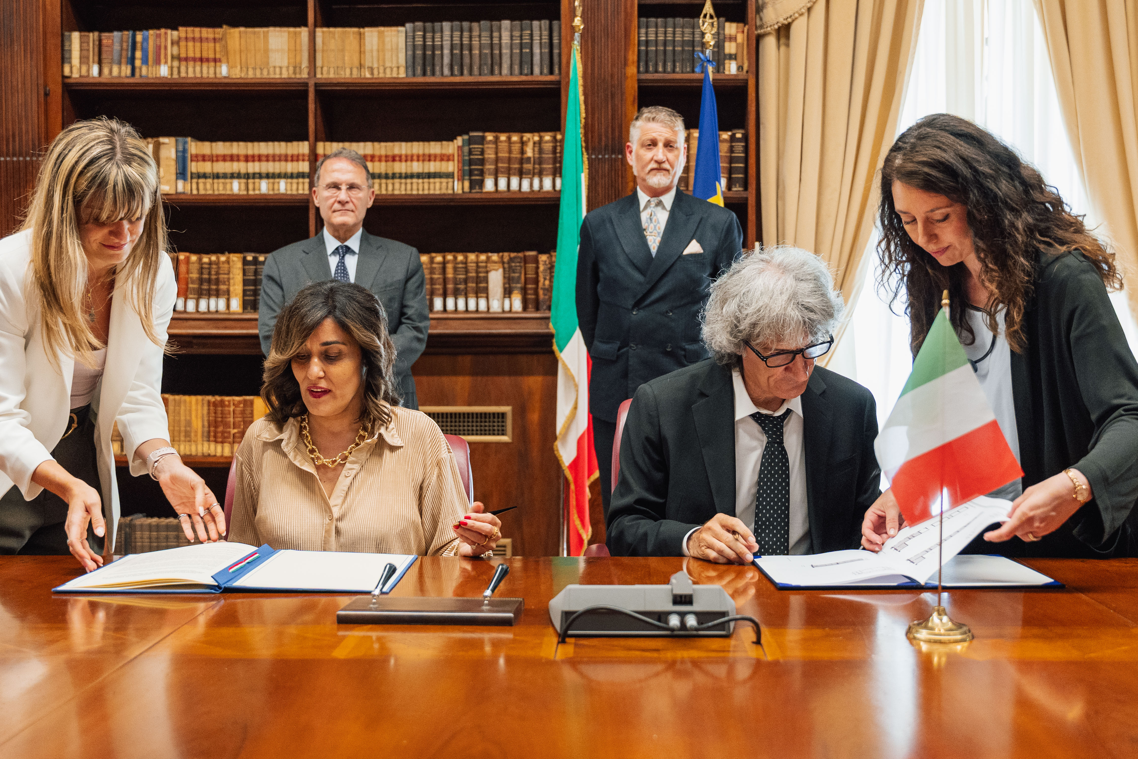 Aruna Francesca MariaGujra and Paolo Dangeli
