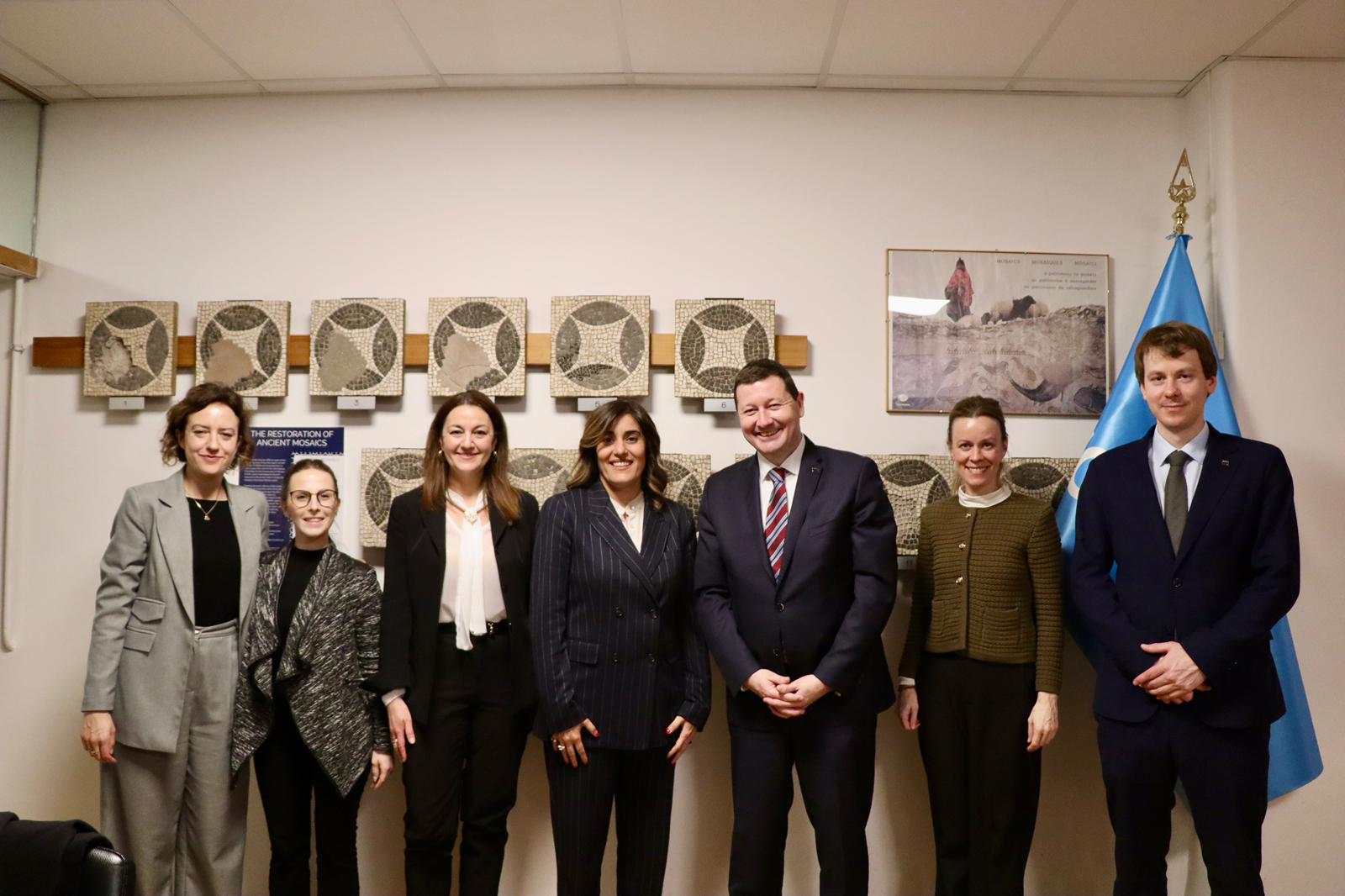 On 15 January 2026, ICCROM Director-General Gujral welcomed H.E. Mr Martin Selmayr, Ambassador of the European Union to the Holy See, the Order of Malta, the UN Organizations in Rome and to the Republic of San Marino.