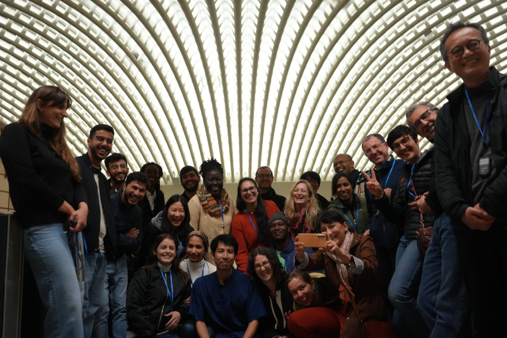 Les participants au CBH23 dans la Sala d'Udienza au Vatican