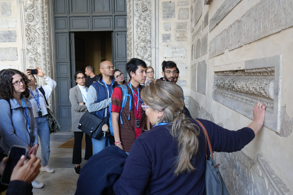 Les participants au CBH23 à Santa Maria in Trastevere