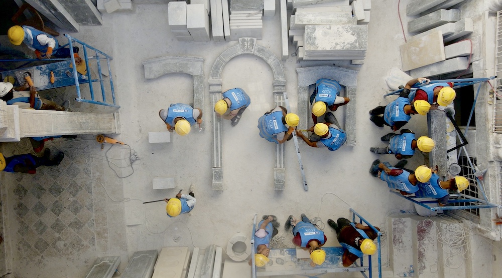 Halfway point of Heritage Recovery Programme in Mosul marked by busy summer