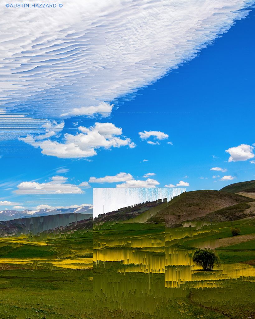 "Pixel Sorted Horizon" by Austin Hazzard
