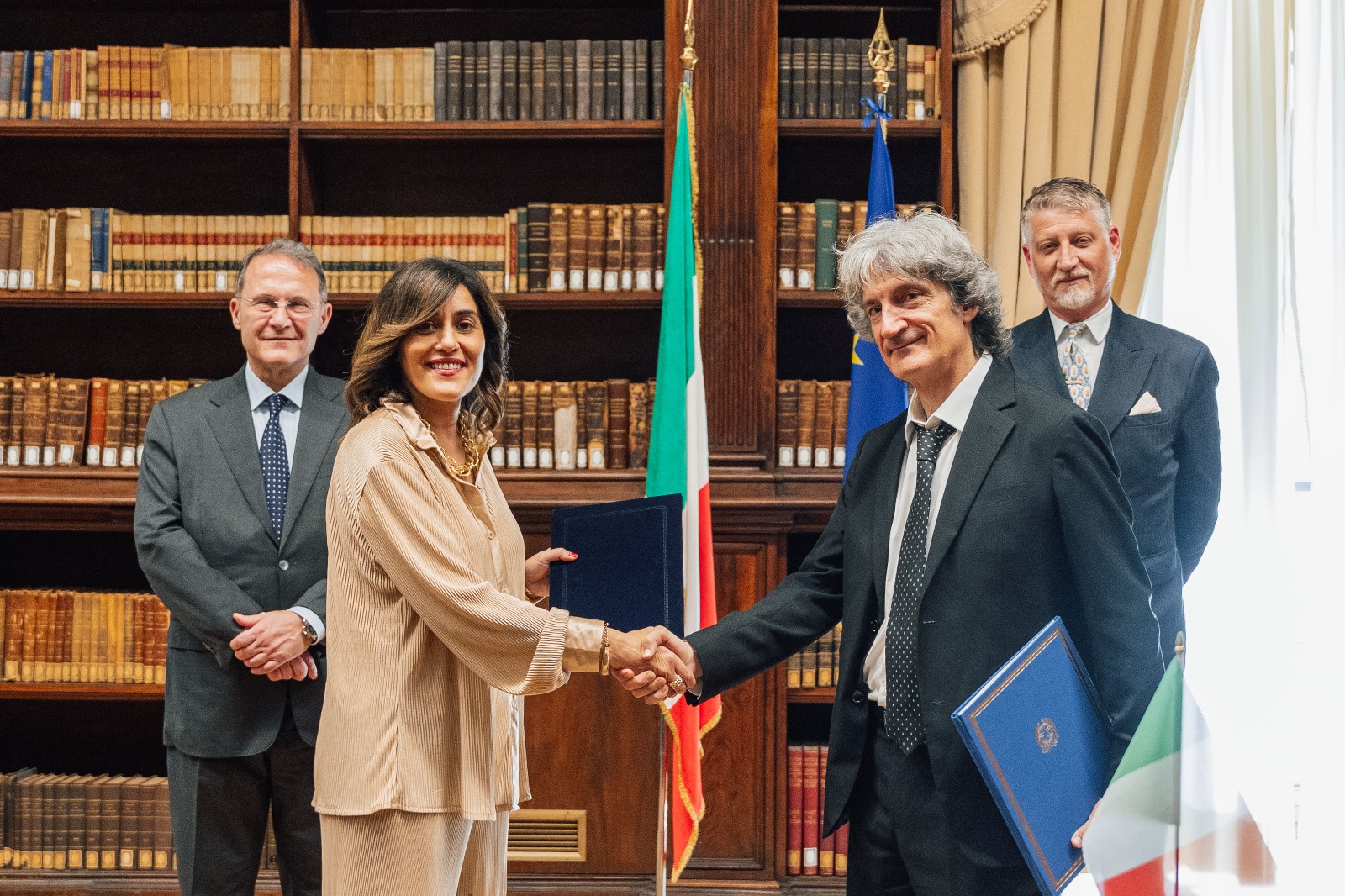 Aruna Francesca MariaGujra and Paolo Dangeli