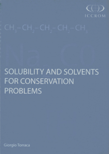 Solubility and solvents for conservation problems