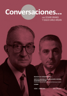 Conversaciones con ... Cesare Brandi y Giulio Carlo Argan | Number 7 - 2019