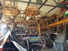 Collection storage at Istituzione Villa Smeraldi in Bentivoglio.