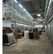 Collection storage at the Civic Museum in Modena.