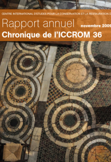 ICCROM Rapport Annuel 2009-2010