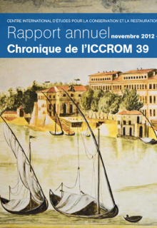 ICCROM Rapport Annuel 2012-2013