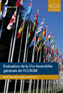 ICCROM’s 31st General Assembly evaluation report