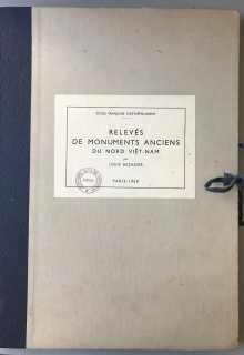 Survey of ancient monuments of Nord Viet-Nam, Paris 1959 – a grey workbook and a mental walk in the ICCROM Library