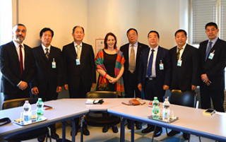 Delegation from Yuncheng city
