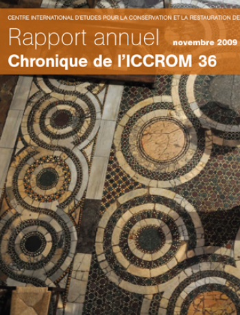 ICCROM Rapport Annuel 2009-2010