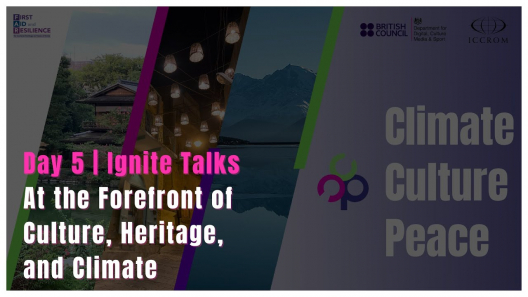 Embedded thumbnail for Climate.Culture.Peace - At the Forefront of Culture, Heritage, and Climate