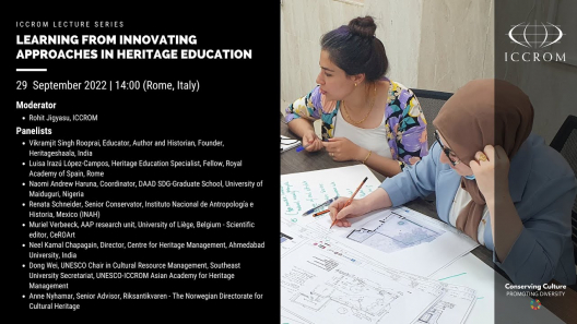 Embedded thumbnail for Learning from innovating approaches in heritage education