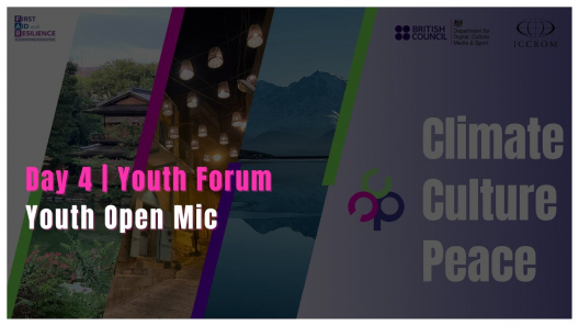 Embedded thumbnail for Climate.Culture.Peace - Youth Open Mic (Day 4)