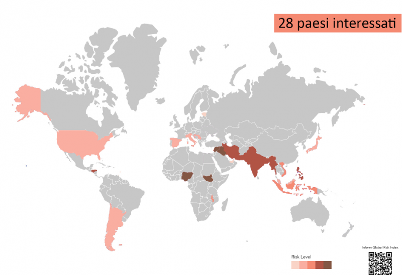 Paesi interessati