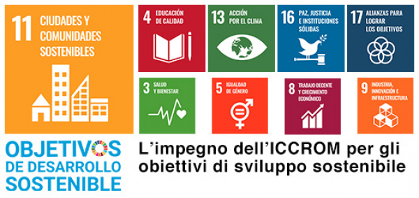 L’impegno dell’ICCROM per gli obiettivi di sviluppo sostenibile