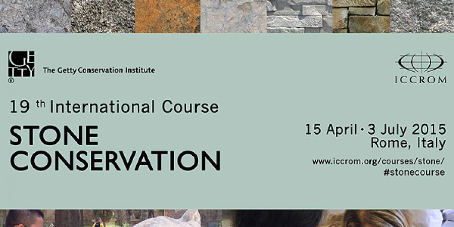 Course on Stone Conservation