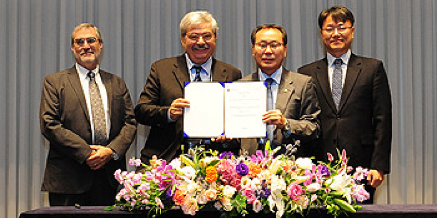Signing of CHA Korea-ICCROM Framework Arrangement