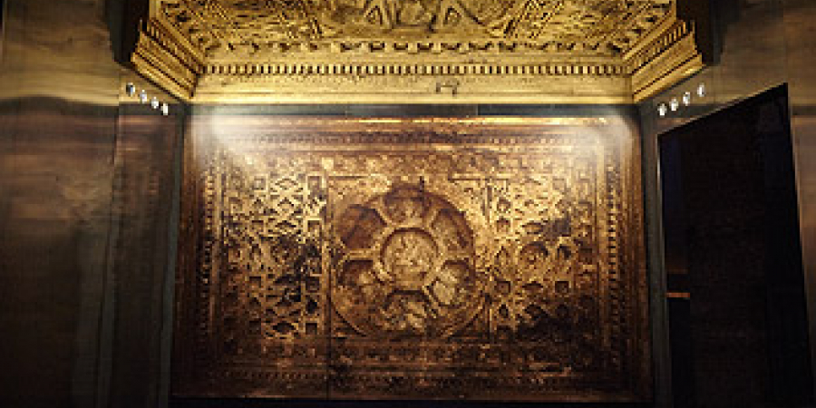 Ceiling of the temple of bel