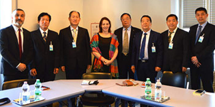 Delegation from Yuncheng City, Shanxi, China