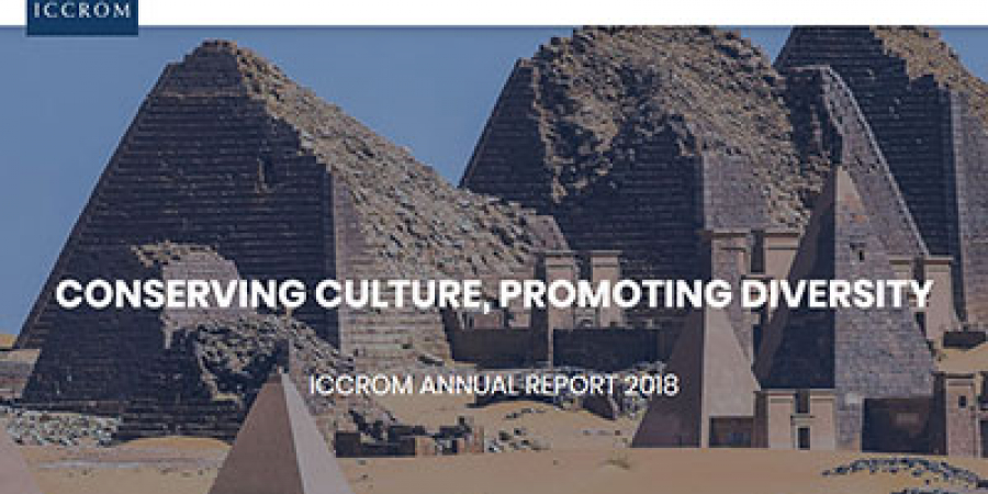 Annual Report 2018 – ICCROM new interactive tool