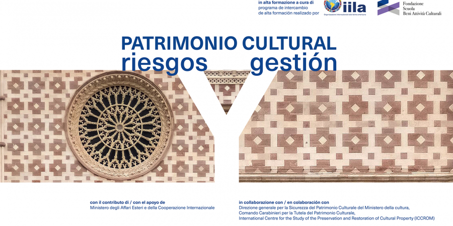 Seconda edizione del programma: "Patrimonio cultural: riesgos y gestión"