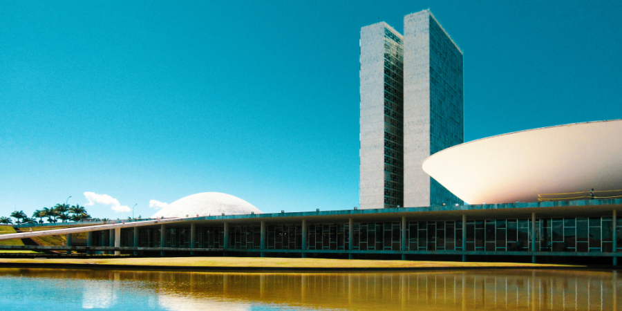 Praça dos Três Poderes Congresso Nacional Brasília