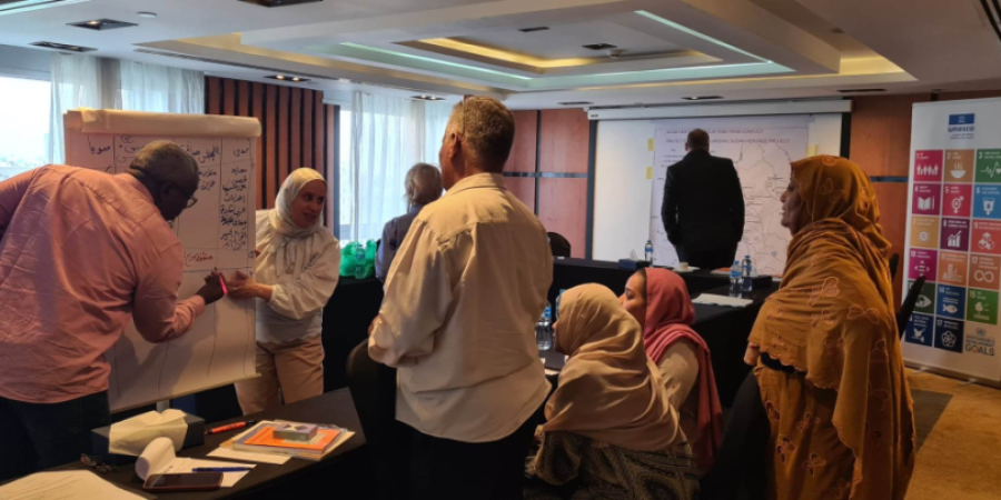 ICCROM's FAR programme helps Sudan national crisis response and risk management