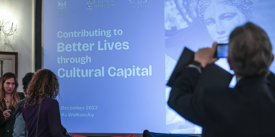 Valuing Cultural Capital event at the British Embassy