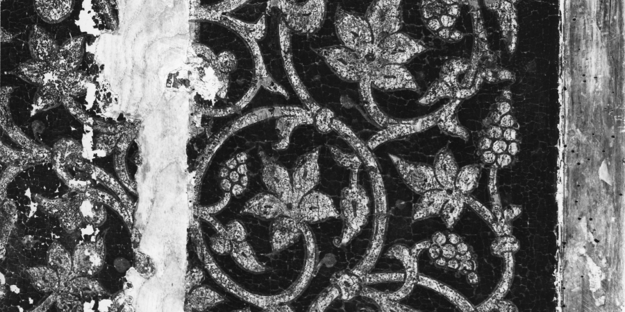 Tunisie : Mihrab de la Grande Mosquée de Kairouan, 1973