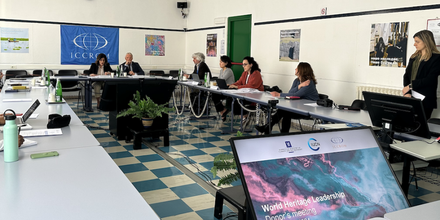 2024 Annual World Heritage Leadership Donor Group meets to strengthen collaboration on capacity building - towards improving heritage management globally