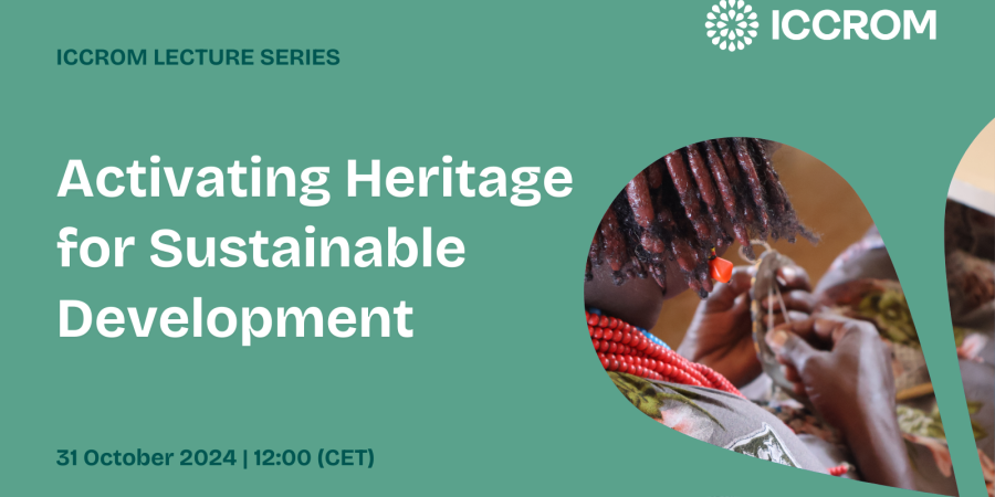 Activating Heritage for Sustainable Development